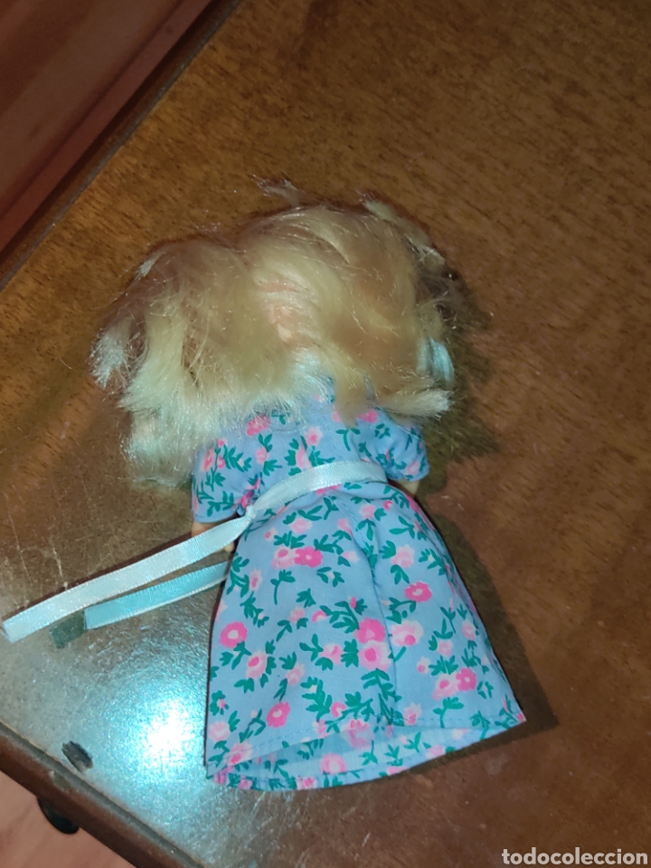 Mu&ntilde;ecas Lesly y Barriguitas: Mu&ntilde;eca barriguitas rubia de pendientes. - Foto 4
