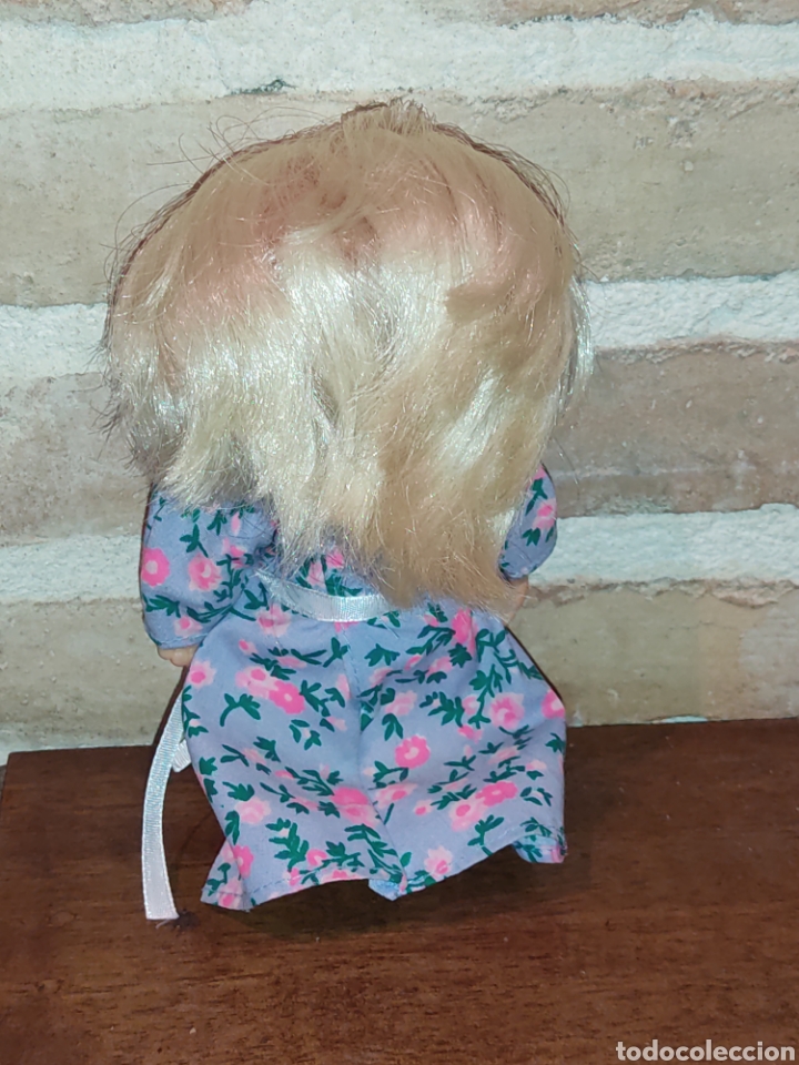 Mu&ntilde;ecas Lesly y Barriguitas: Mu&ntilde;eca barriguitas rubia de pendientes. - Foto 5