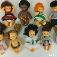 Muñecas Lesly y Barriguitas: LOTE DE 9 BARRIGUITAS DEL MUNDO