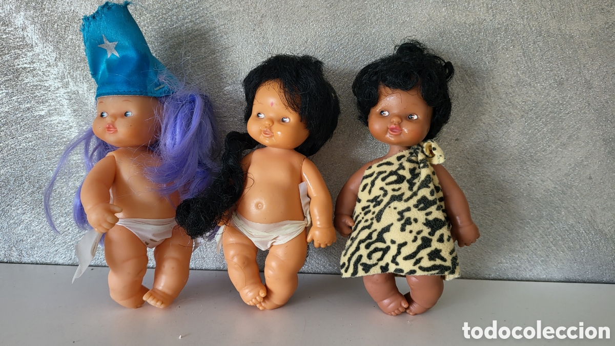 Mu&ntilde;ecas Lesly y Barriguitas: MU&Ntilde;ECA BARRIGUITAS LOTE DE TRES - Foto 1