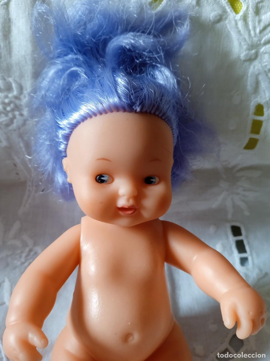 Mu&ntilde;ecas Lesly y Barriguitas: BARRIGUITAS PELO AZUL - Foto 2
