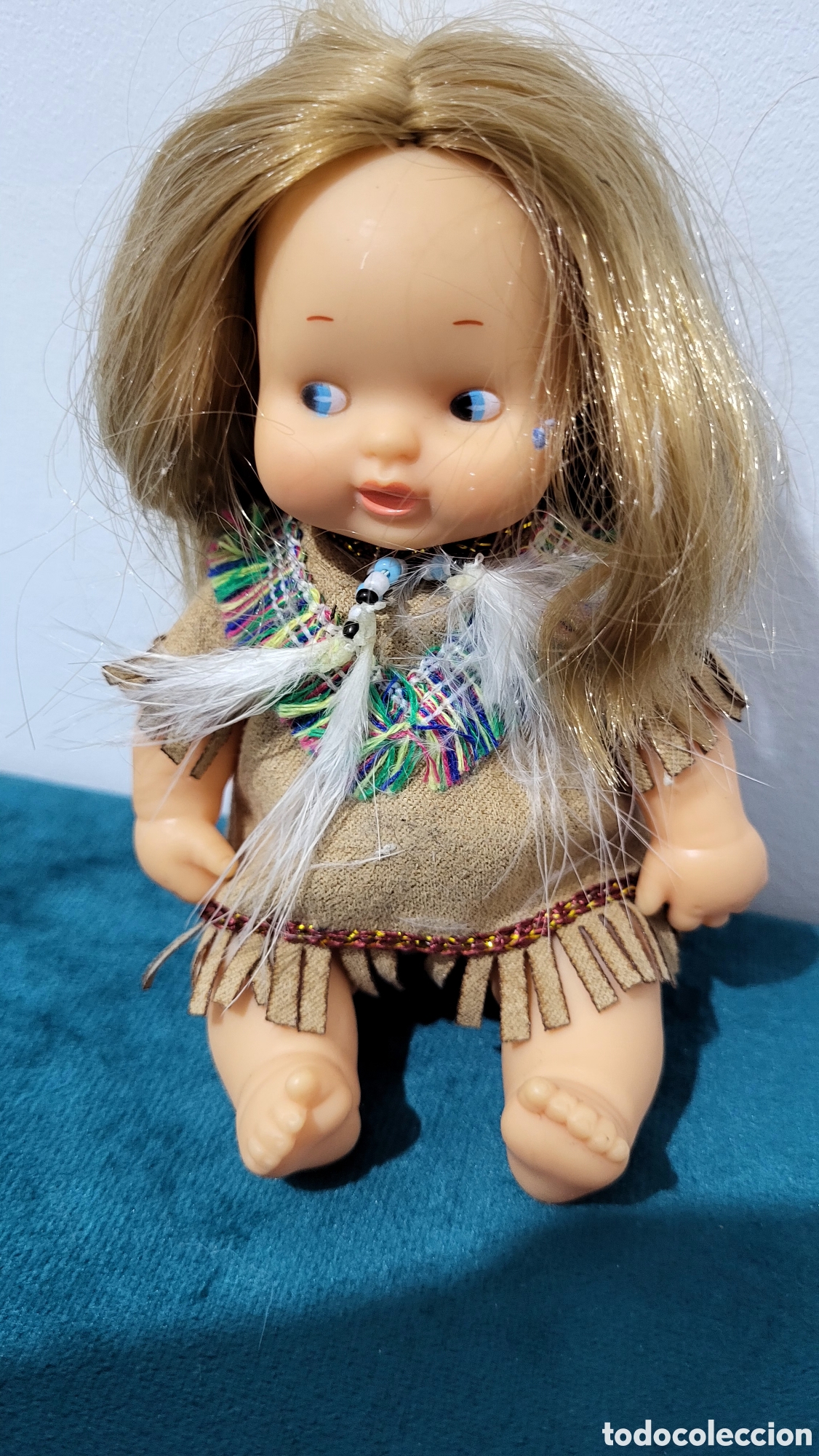 Mu&ntilde;ecas Lesly y Barriguitas: Mu&ntilde;eca Barriguitas Apache - Foto 3