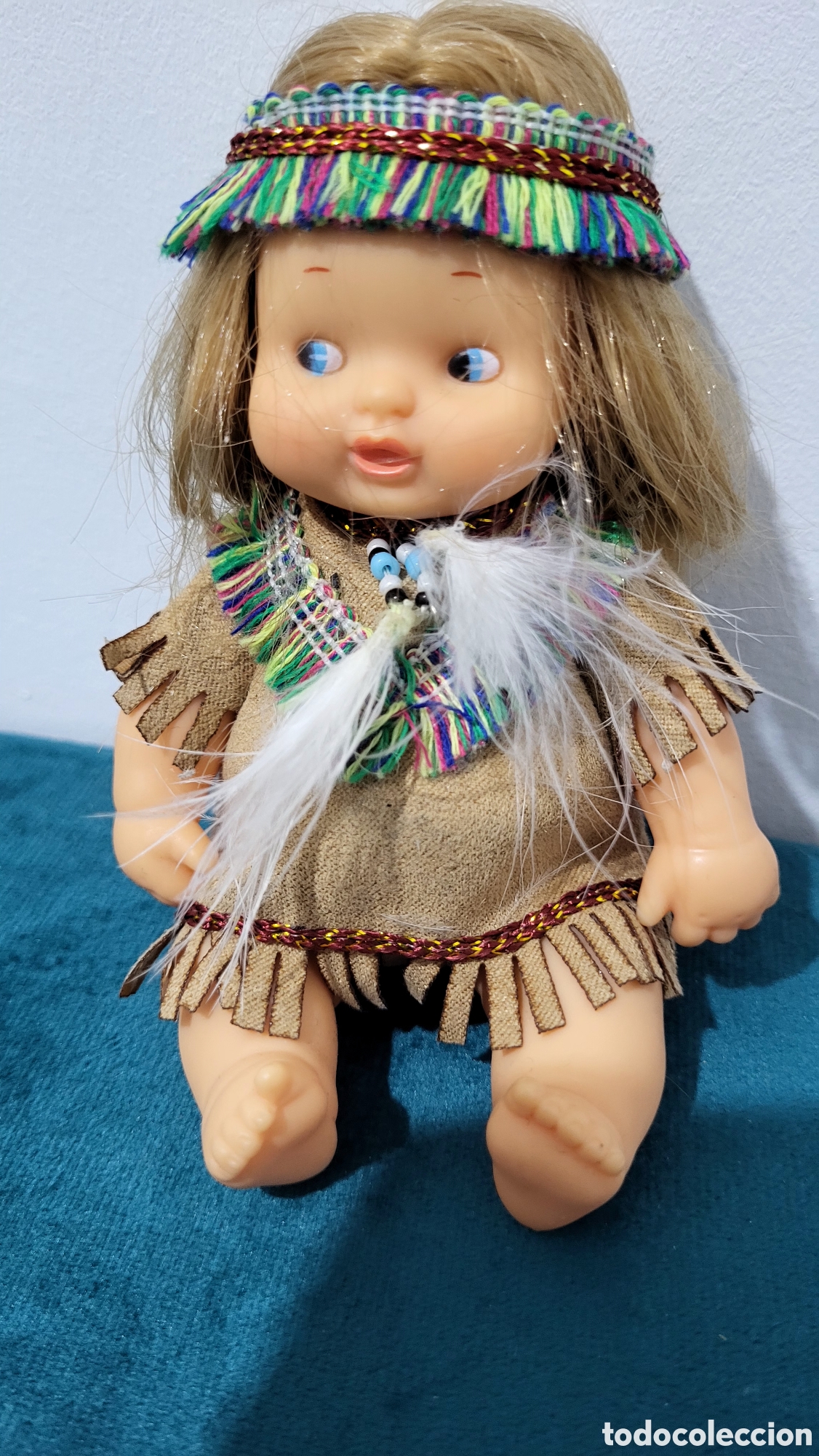 Mu&ntilde;ecas Lesly y Barriguitas: Mu&ntilde;eca Barriguitas Apache - Foto 1