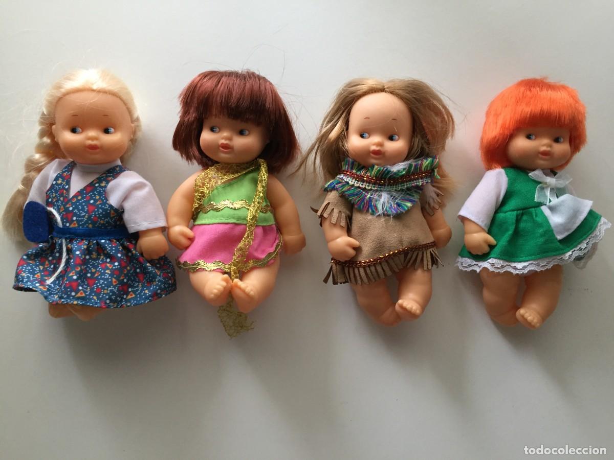 Poup&eacute;es Lesly et Barriguitas: LOTE DE 4 BARRIGUITAS DE FAMOSA - SE VENDEN TAL CUAL SE VEN - MUY BUEN ESTADO