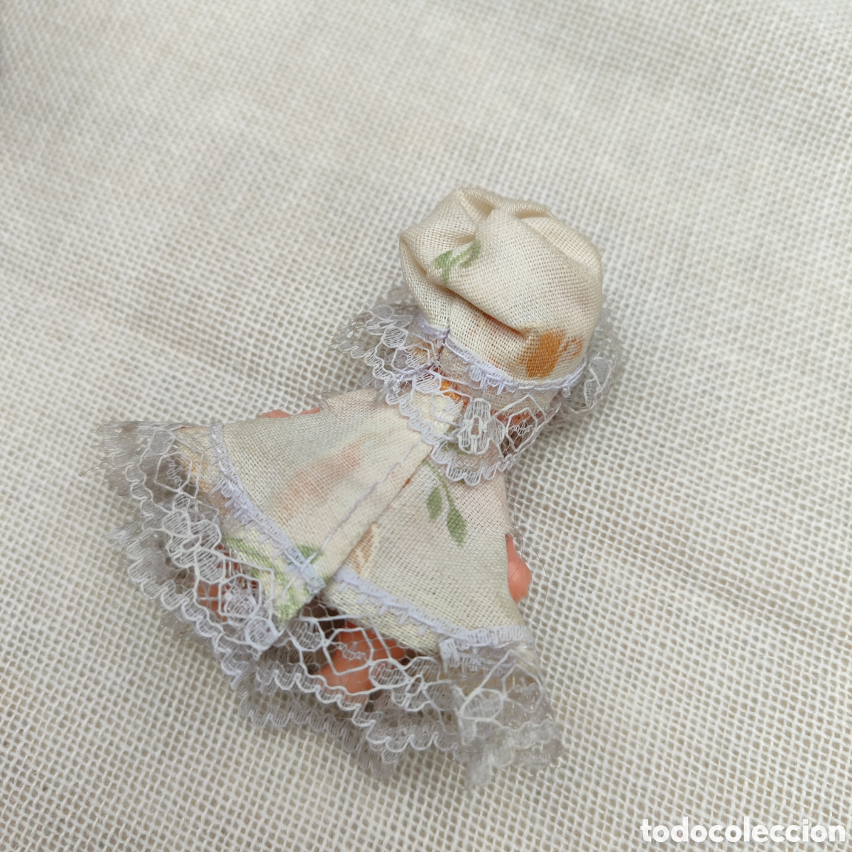 Mu&ntilde;ecas Lesly y Barriguitas: Mu&ntilde;eca pitisu de peluca bebe vintage - Foto 3