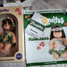 Muñecas Lesly y Barriguitas: BARRIGUITAS HAWAIANA EN SU CAJA SIN ABRIR, FASCICULO Y CERTIFICADO