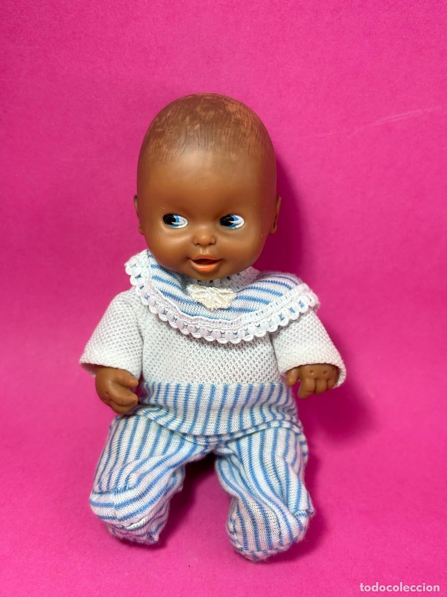 Mu&ntilde;ecas Lesly y Barriguitas: MU&Ntilde;ECA BARRIGUITAS BEBE NEGRITO - Foto 1