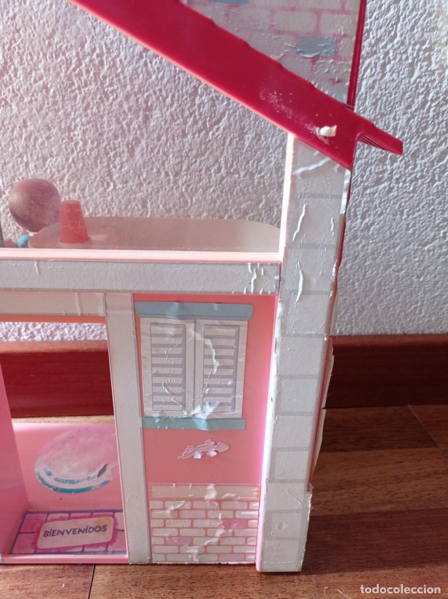 Mu&ntilde;ecas Lesly y Barriguitas: casa desplegable barriguitas con mu&ntilde;ecas y bebe. - Foto 3