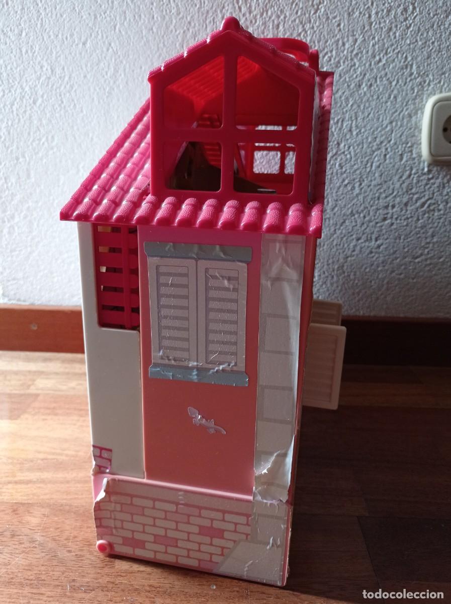 Mu&ntilde;ecas Lesly y Barriguitas: casa desplegable barriguitas con mu&ntilde;ecas y bebe. - Foto 4