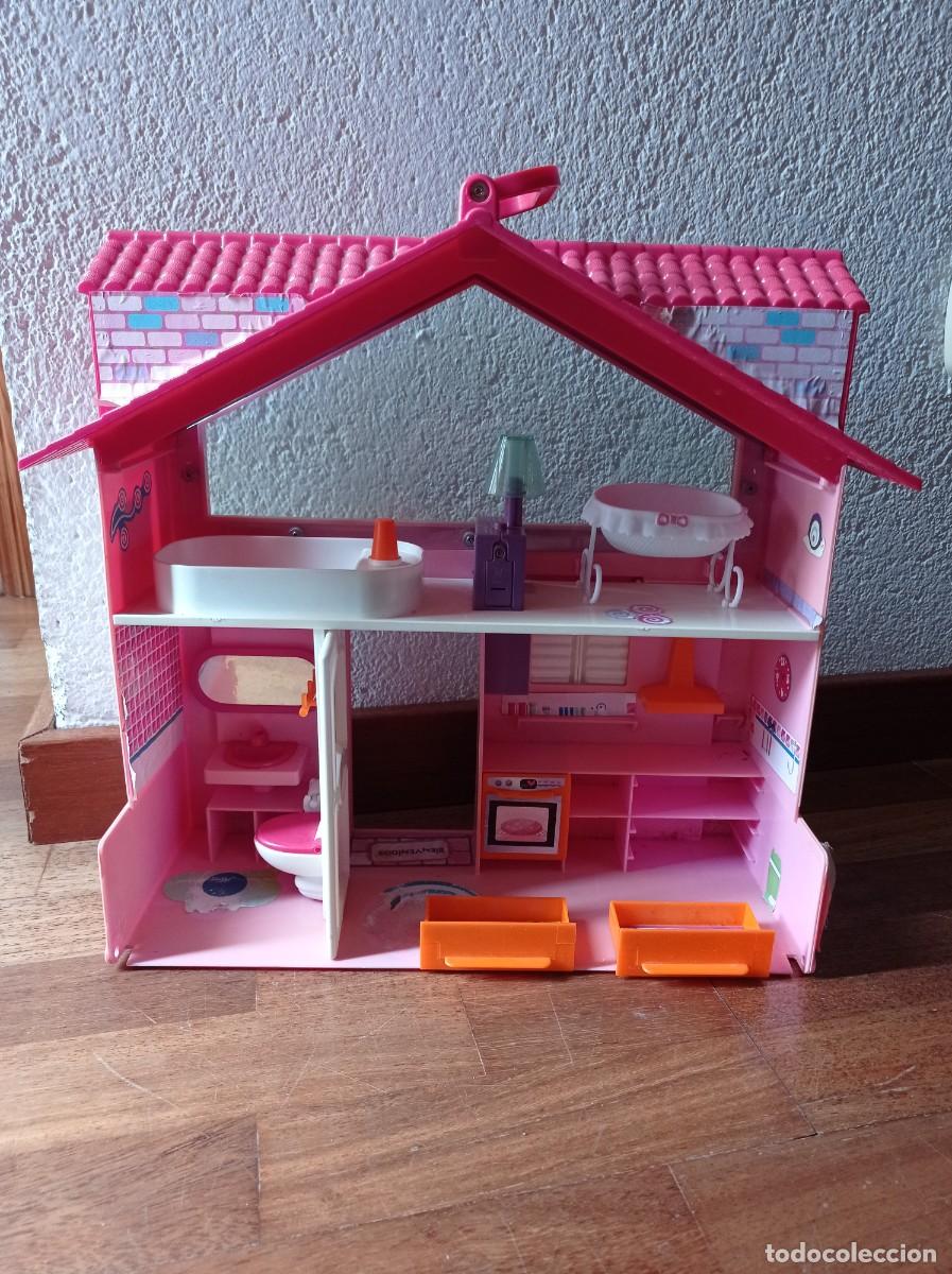 Mu&ntilde;ecas Lesly y Barriguitas: casa desplegable barriguitas con mu&ntilde;ecas y bebe. - Foto 5
