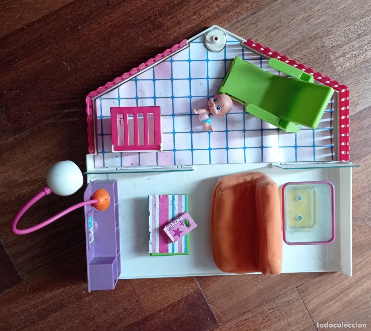 Mu&ntilde;ecas Lesly y Barriguitas: casa desplegable barriguitas con mu&ntilde;ecas y bebe. - Foto 7