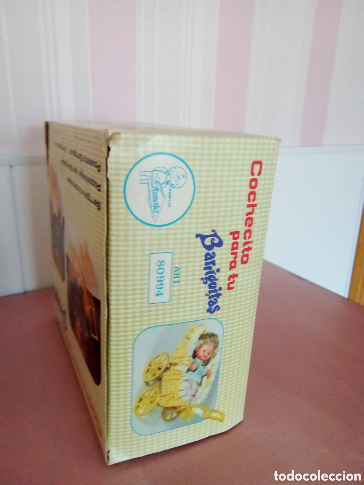 Mu&ntilde;ecas Lesly y Barriguitas: Cochecito para barriguitas - Foto 3