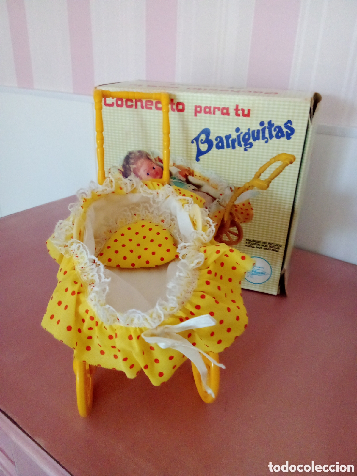 Mu&ntilde;ecas Lesly y Barriguitas: Cochecito para barriguitas - Foto 6