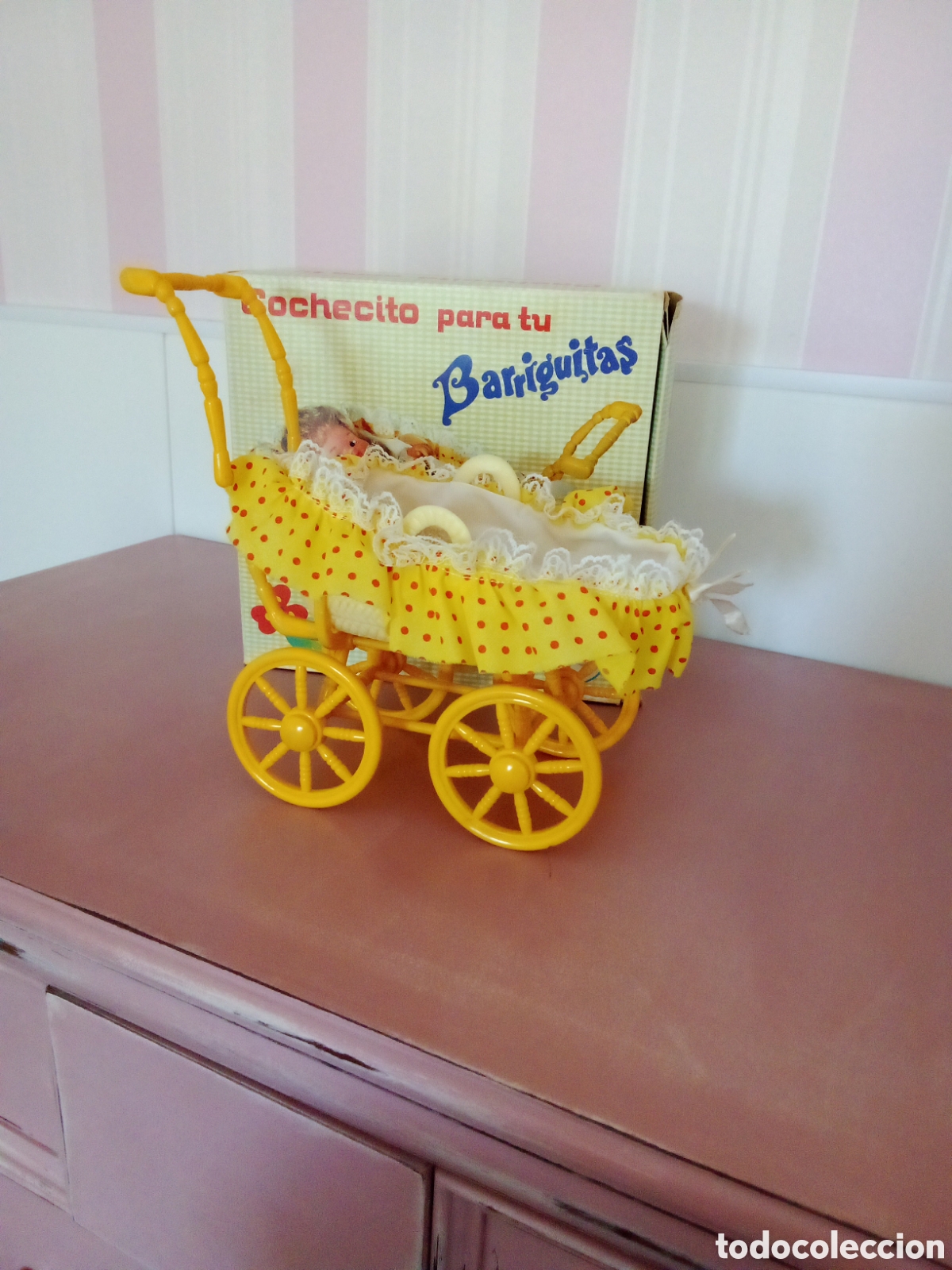 Mu&ntilde;ecas Lesly y Barriguitas: Cochecito para barriguitas - Foto 7