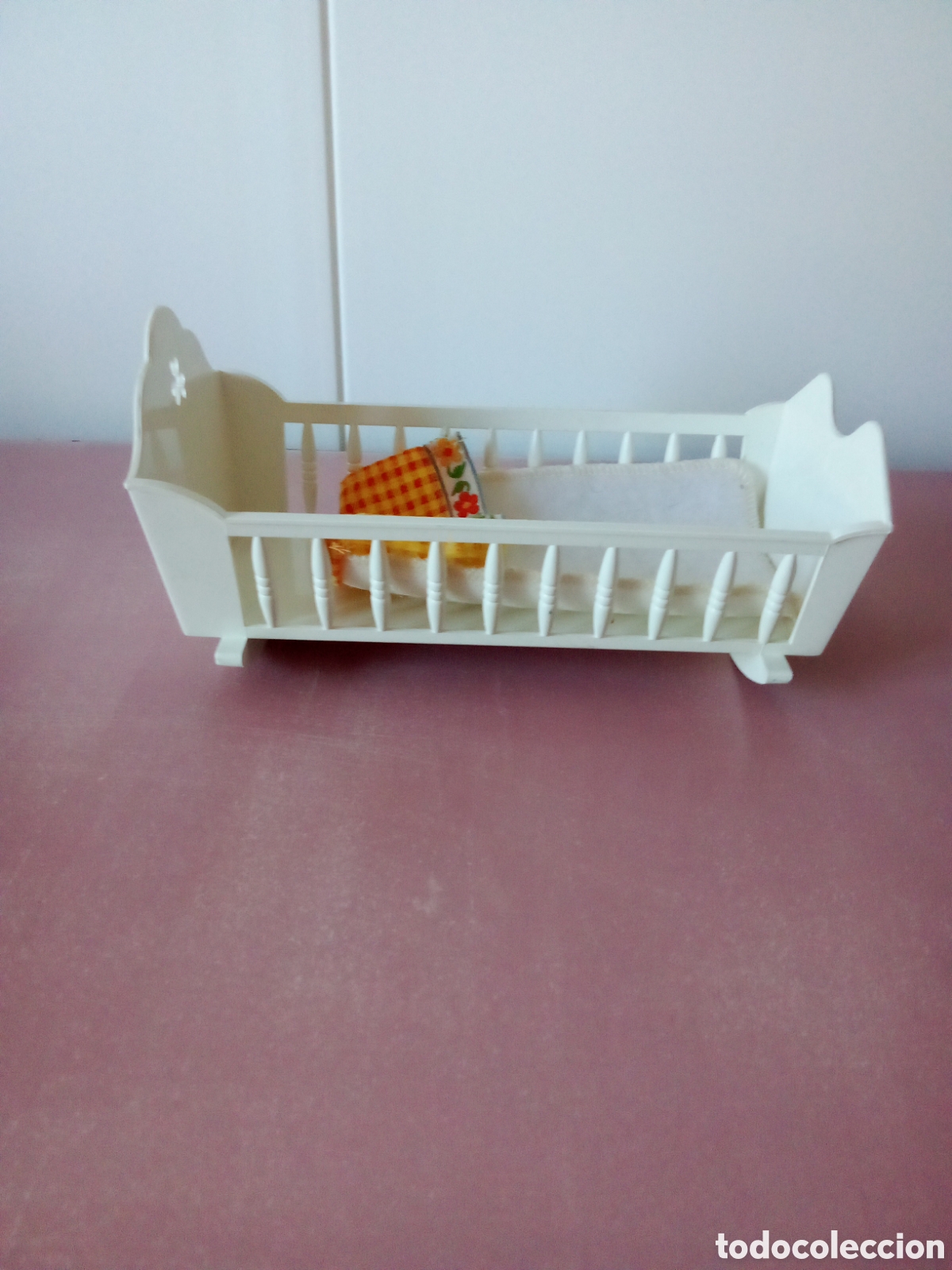 Mu&ntilde;ecas Lesly y Barriguitas: Cuna barriguitas blanca - Foto 2