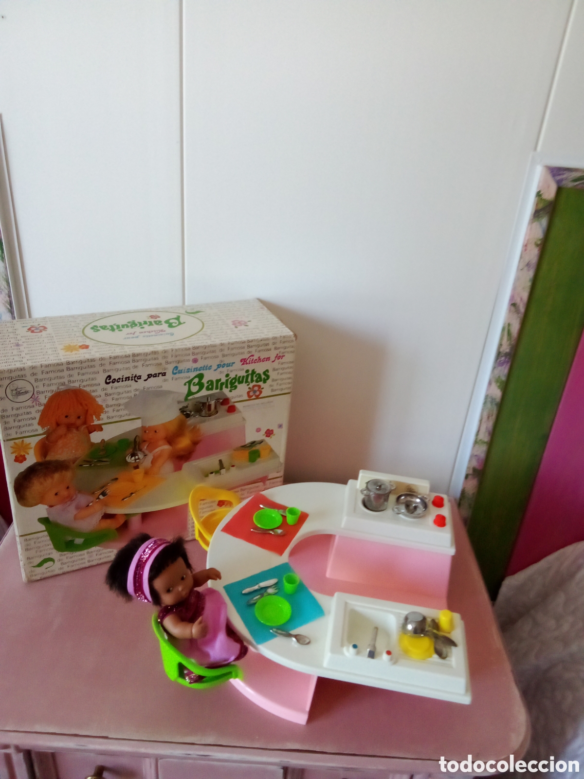 Mu&ntilde;ecas Lesly y Barriguitas: Cocinita para barriguitas - Foto 7