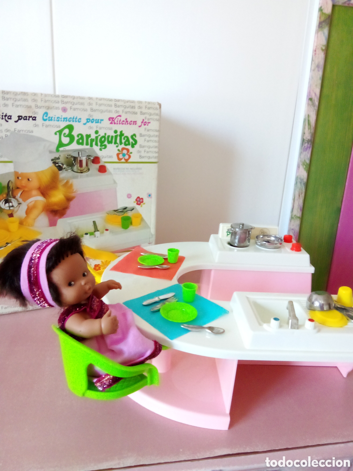 Mu&ntilde;ecas Lesly y Barriguitas: Cocinita para barriguitas - Foto 8