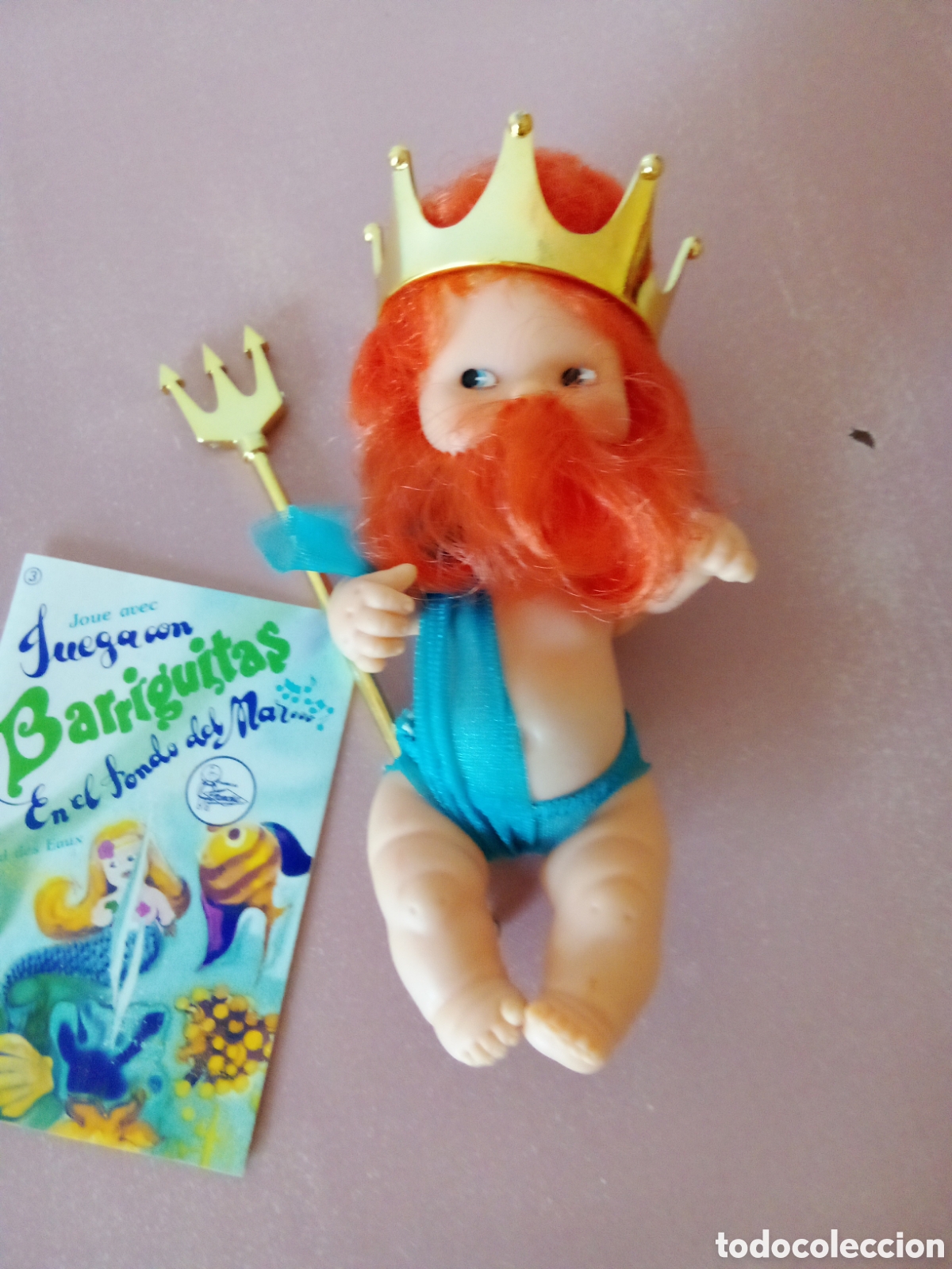 Mu&ntilde;ecas Lesly y Barriguitas: Mu&ntilde;eco Neptuno del mar barriguitas - Foto 4