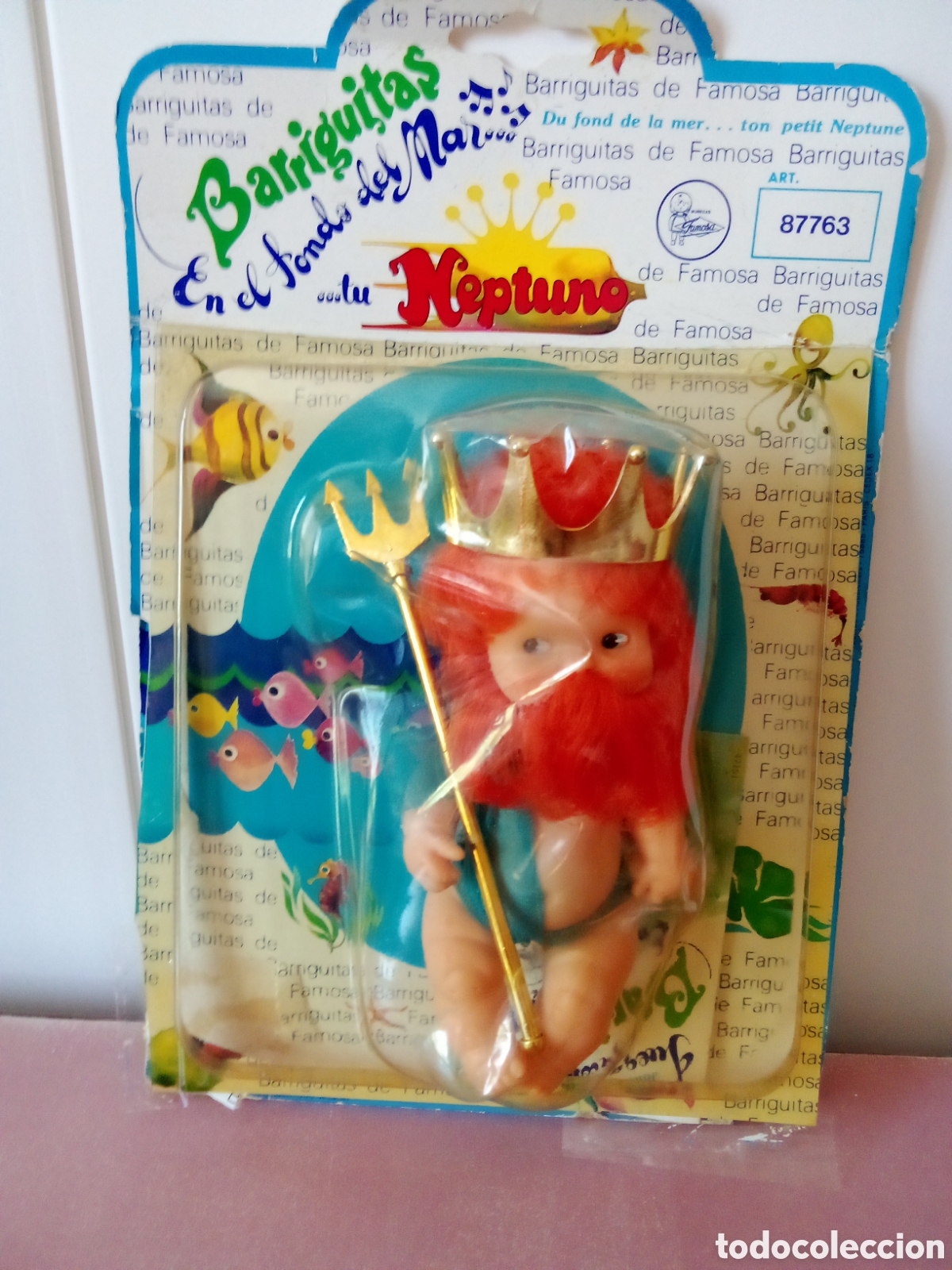 Mu&ntilde;ecas Lesly y Barriguitas: Mu&ntilde;eco Neptuno del mar barriguitas - Foto 5