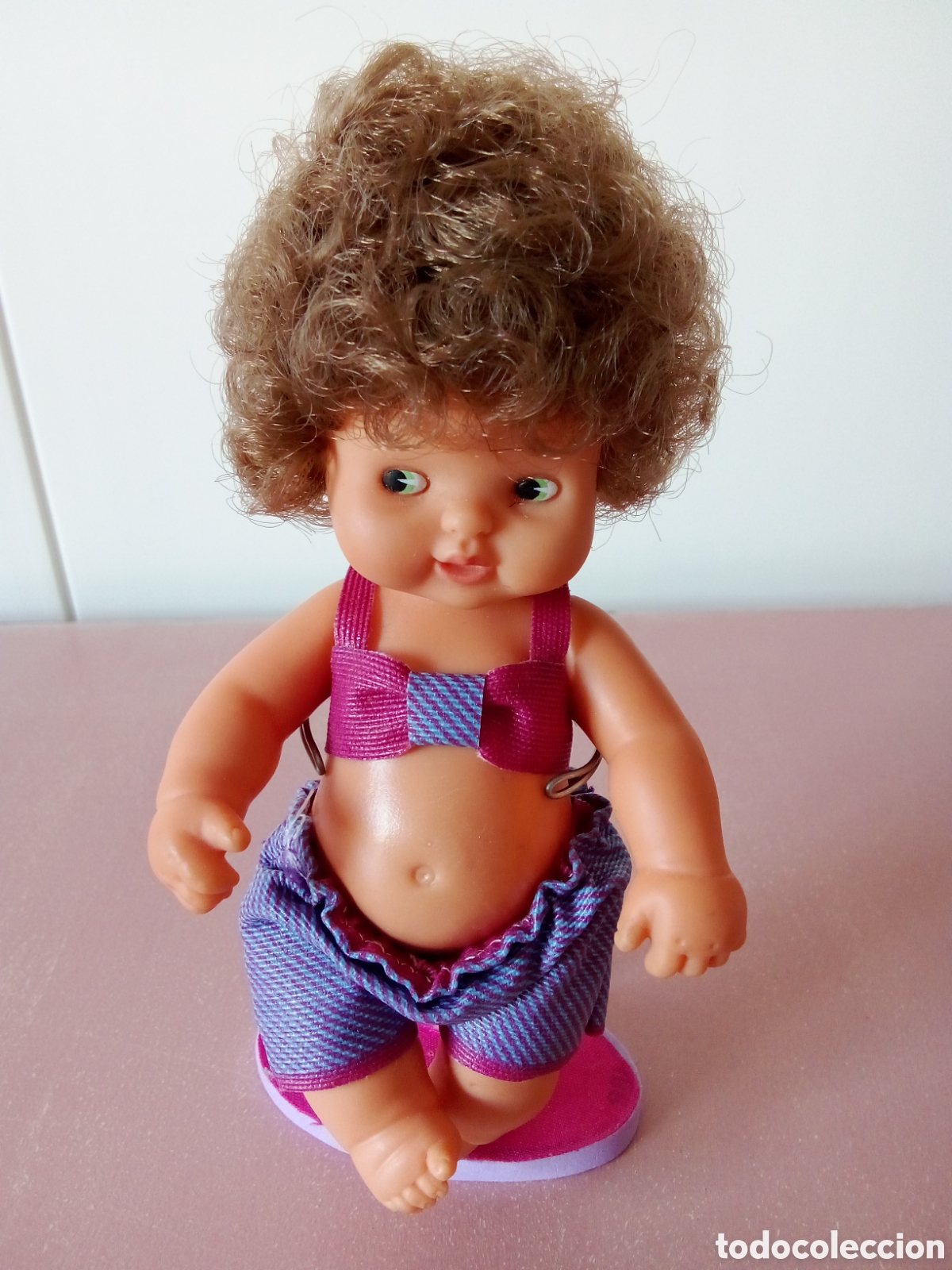 Mu&ntilde;ecas Lesly y Barriguitas: Mu&ntilde;eca Barriguitas ba&ntilde;ador - Foto 1