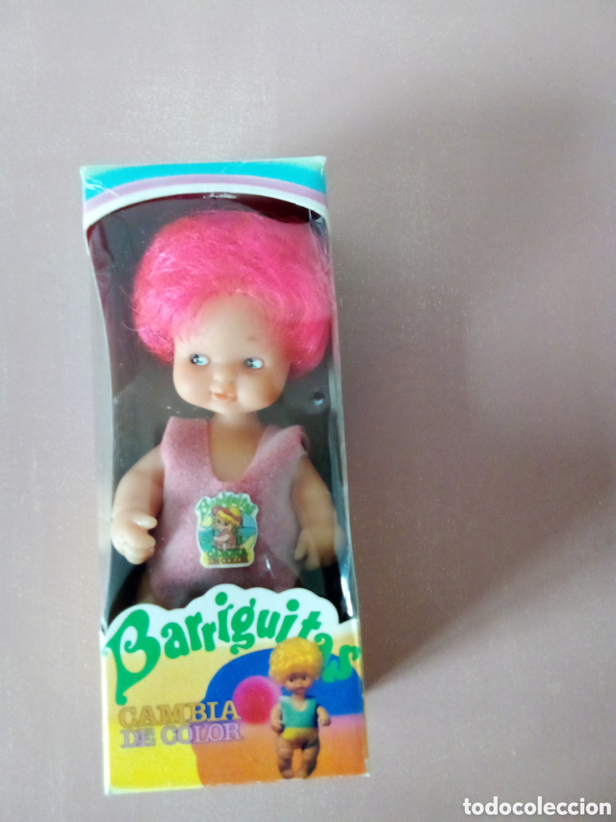 Mu&ntilde;ecas Lesly y Barriguitas: Mu&ntilde;eca Barriguitas cambia de color