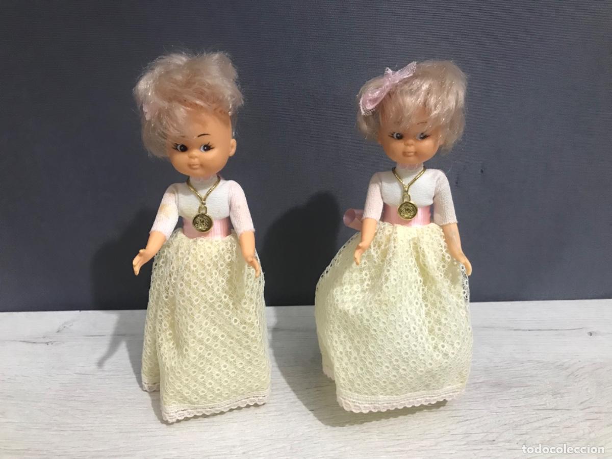 Mu&ntilde;ecas Lesly y Barriguitas: Curioso lote de dos mu&ntilde;ecas antiguas - Foto 1