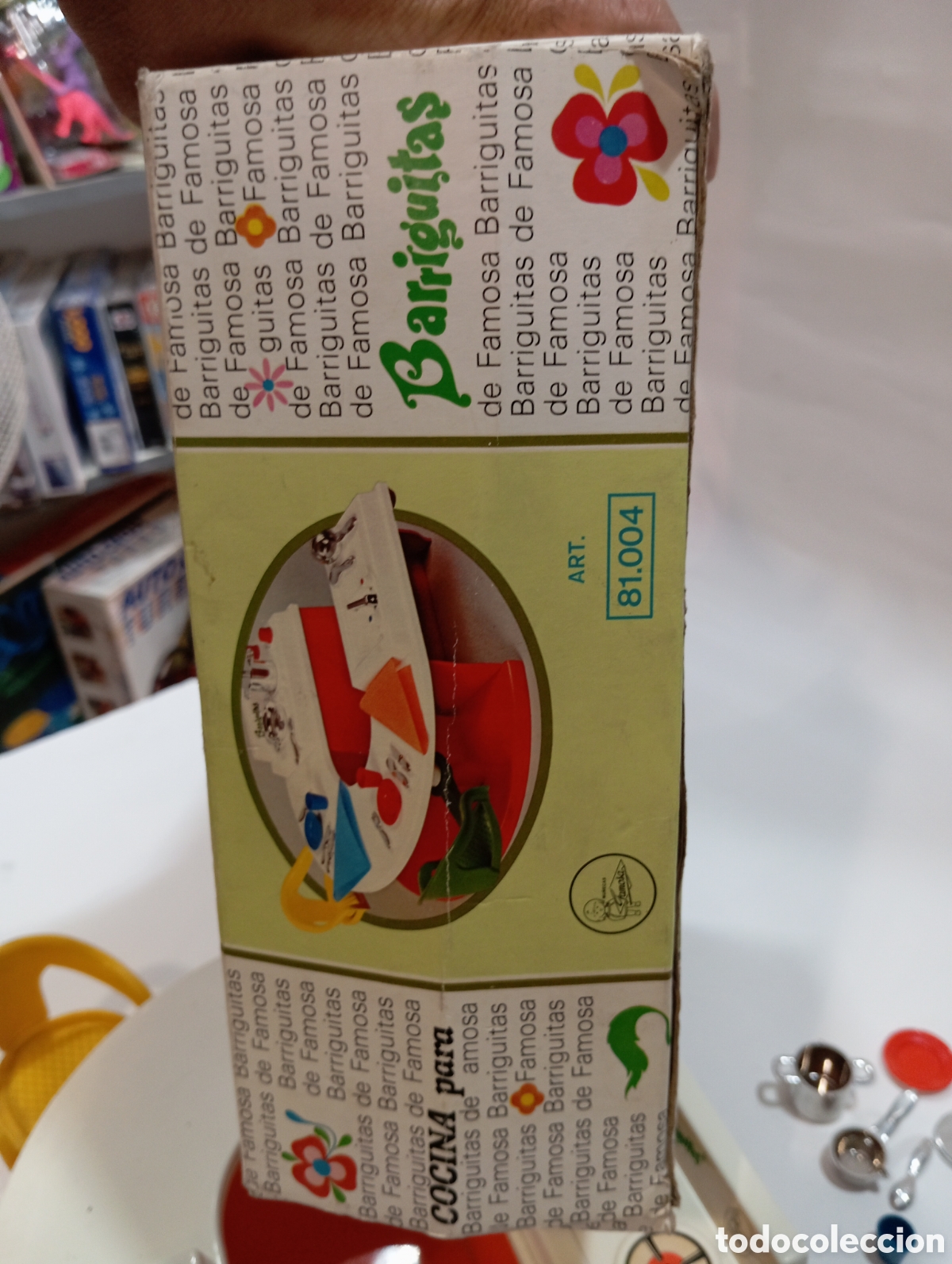Mu&ntilde;ecas Lesly y Barriguitas: Barriguitas cocina con caja - Foto 4