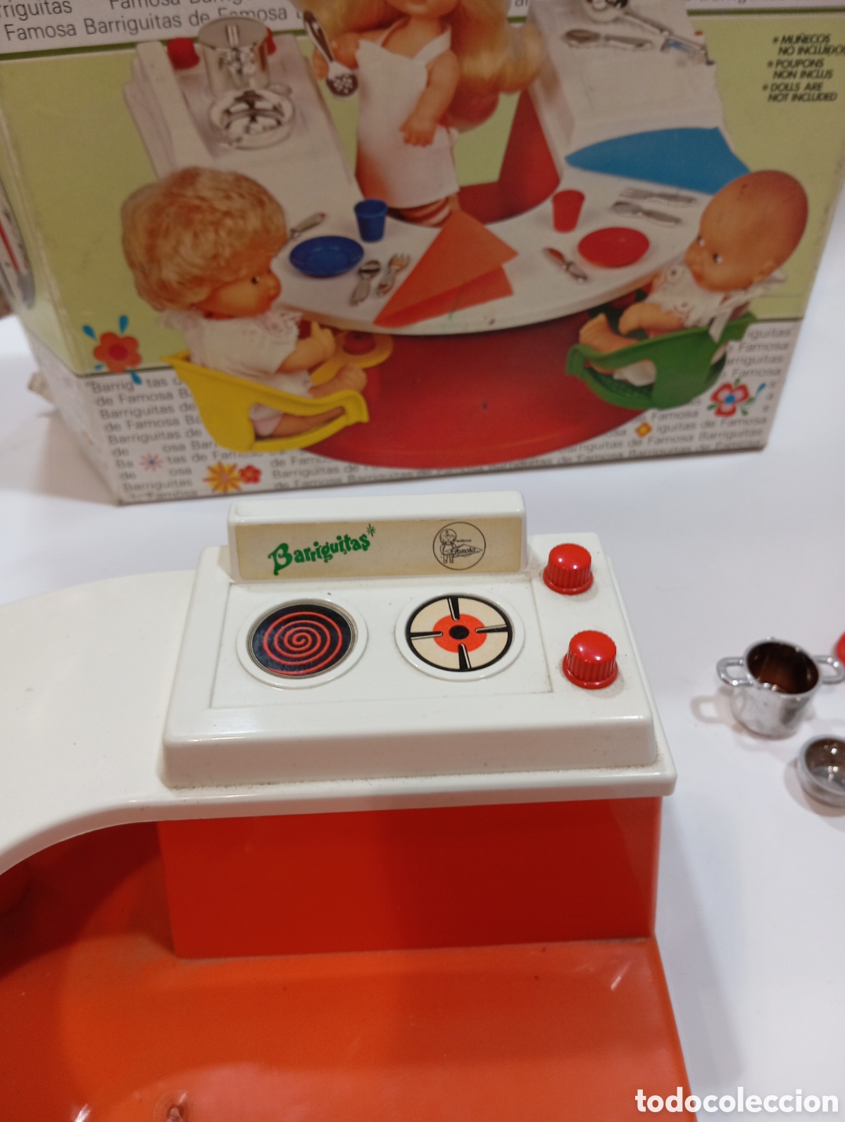 Mu&ntilde;ecas Lesly y Barriguitas: Barriguitas cocina con caja - Foto 7