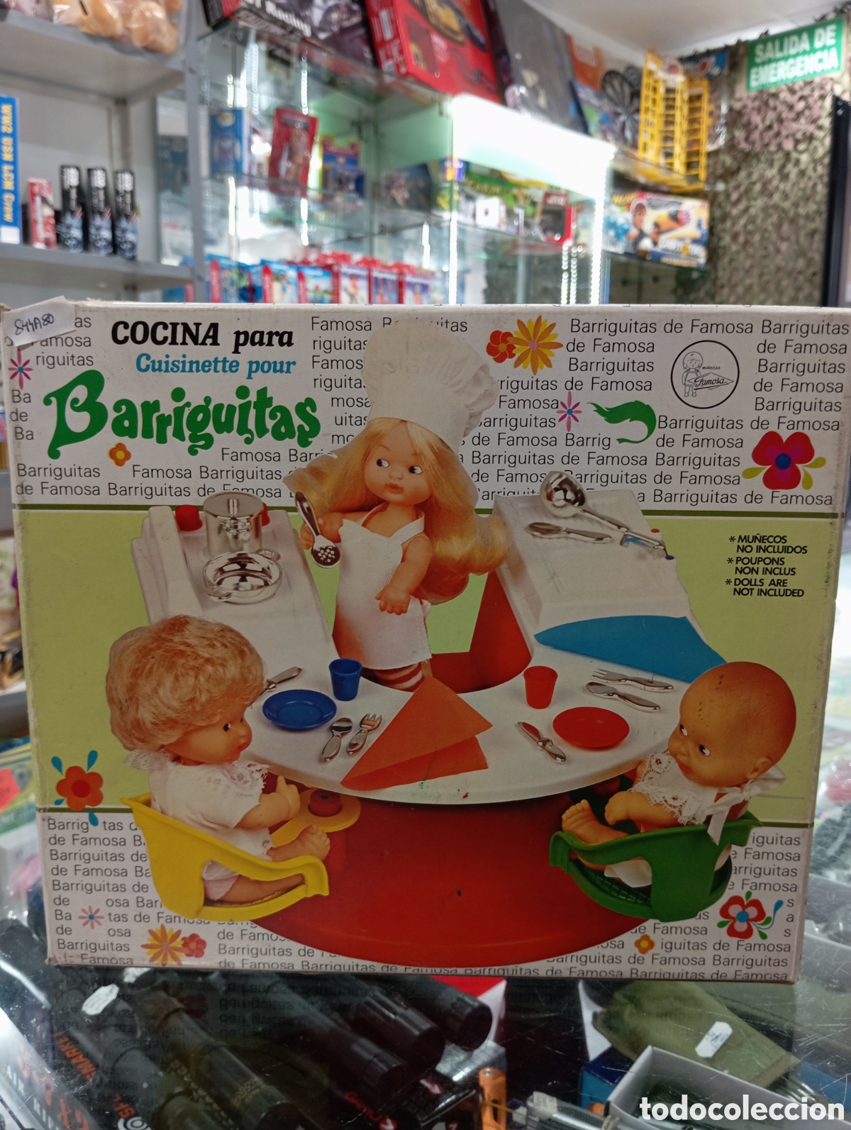 Mu&ntilde;ecas Lesly y Barriguitas: Barriguitas cocina con caja - Foto 13