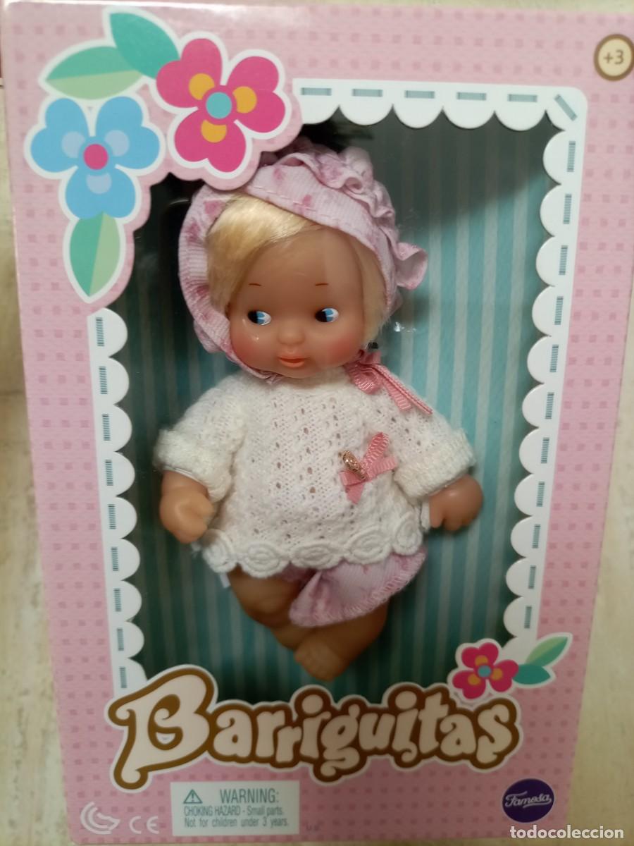 Mu&ntilde;ecas Lesly y Barriguitas: Barriguitas con vestido rosa de beb&eacute; - Foto 1
