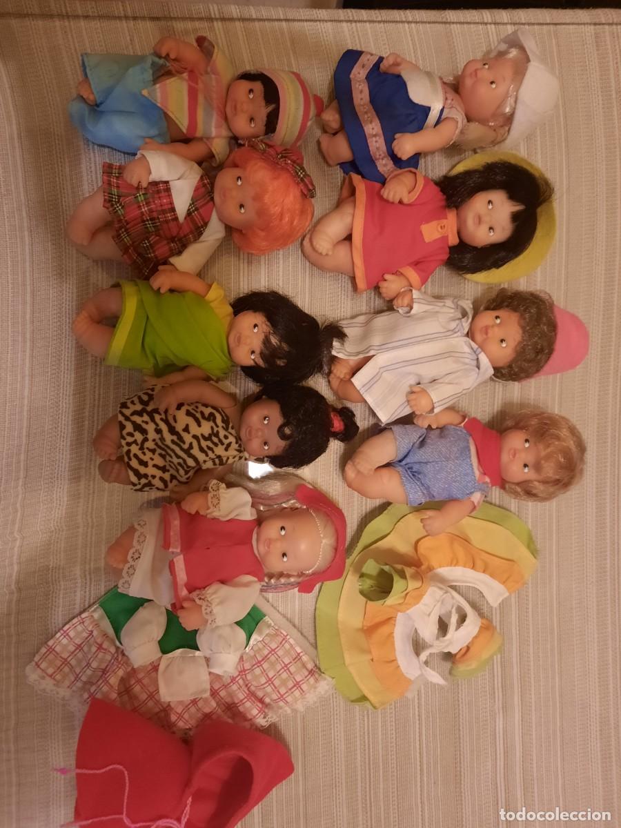 Mu&ntilde;ecas Lesly y Barriguitas: Lote Barriguitas del mundo - Foto 1