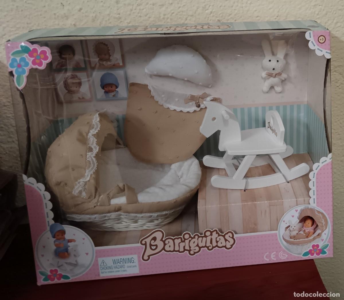 Mu&ntilde;ecas Lesly y Barriguitas: BARRIGUITAS CANASTILLA CABALLITO MADERA EN CAJA SIN ABRIR - Foto 1
