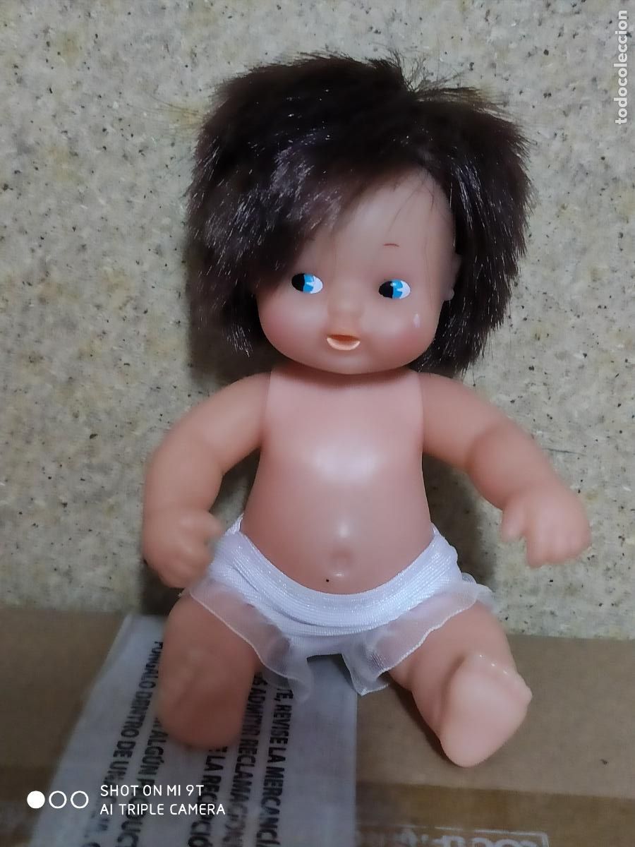 Mu&ntilde;ecas Lesly y Barriguitas: barriguitas pelo moreno - Foto 1