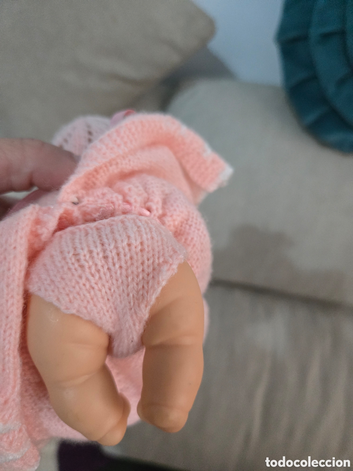 Mu&ntilde;ecas Lesly y Barriguitas: Barriguita con traje de crochet - Foto 4