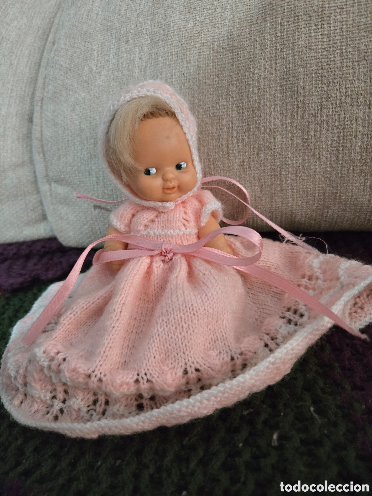 Mu&ntilde;ecas Lesly y Barriguitas: Barriguita con traje de crochet - Foto 1