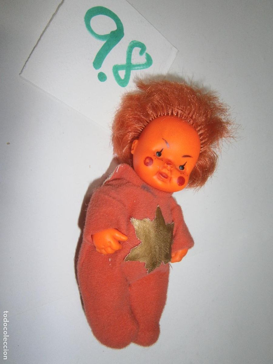 Mu&ntilde;ecas Lesly y Barriguitas: ANTIGUA BARRIGUITAS ROJA - Foto 1