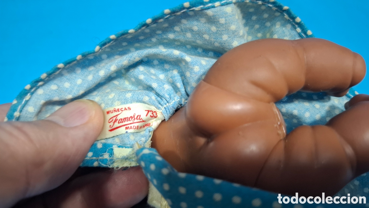 Mu&ntilde;ecas Lesly y Barriguitas: MU&Ntilde;ECA BARRIGUITAS NEGRITA - Foto 6