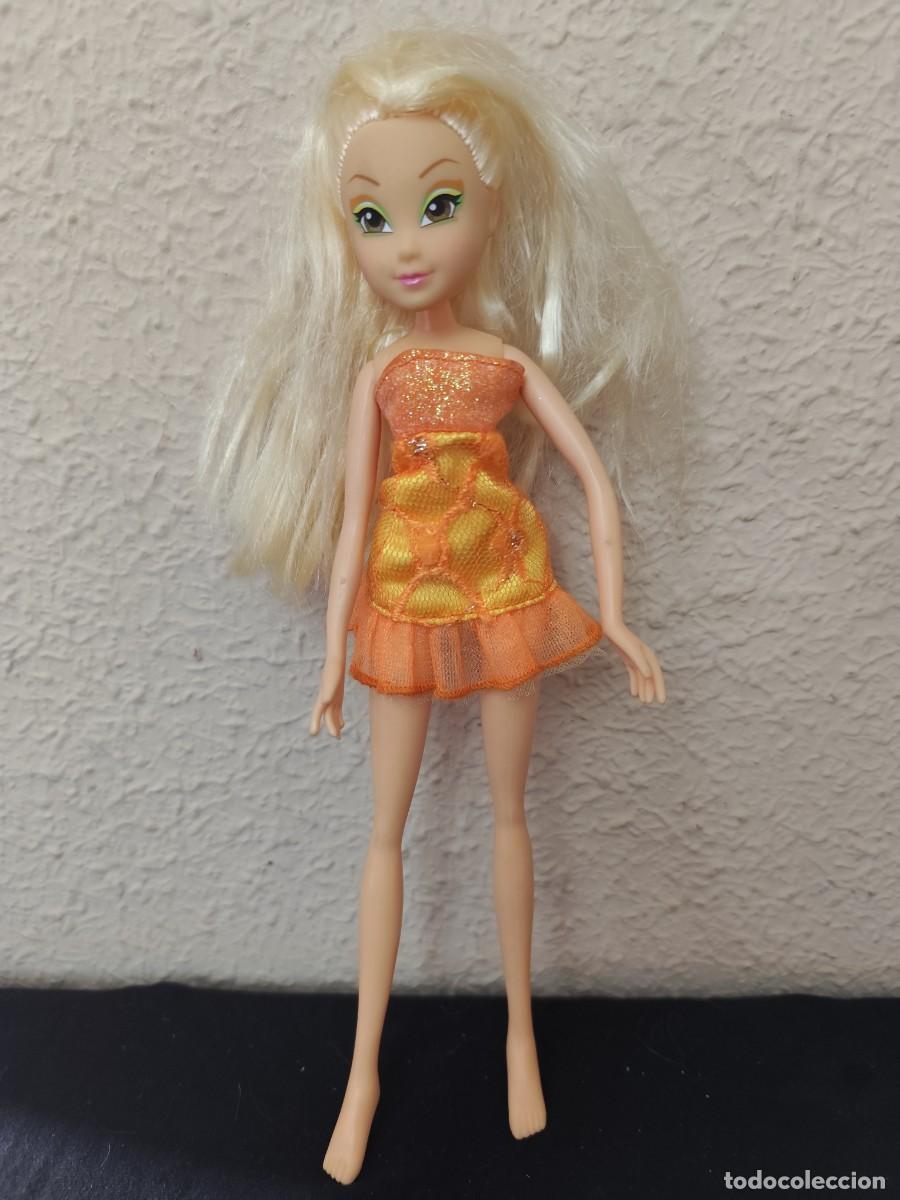 Mu&ntilde;ecas Lesly y Barriguitas: B2 Mu&ntilde;eca Rainbow pelo rubio (28 cm) - Foto 1