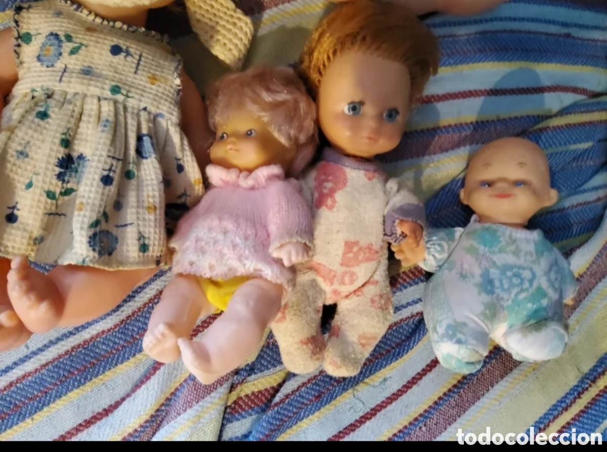 Mu&ntilde;ecas Lesly y Barriguitas: Mu&ntilde;ecas antiguas tipo barriguitas - Foto 2