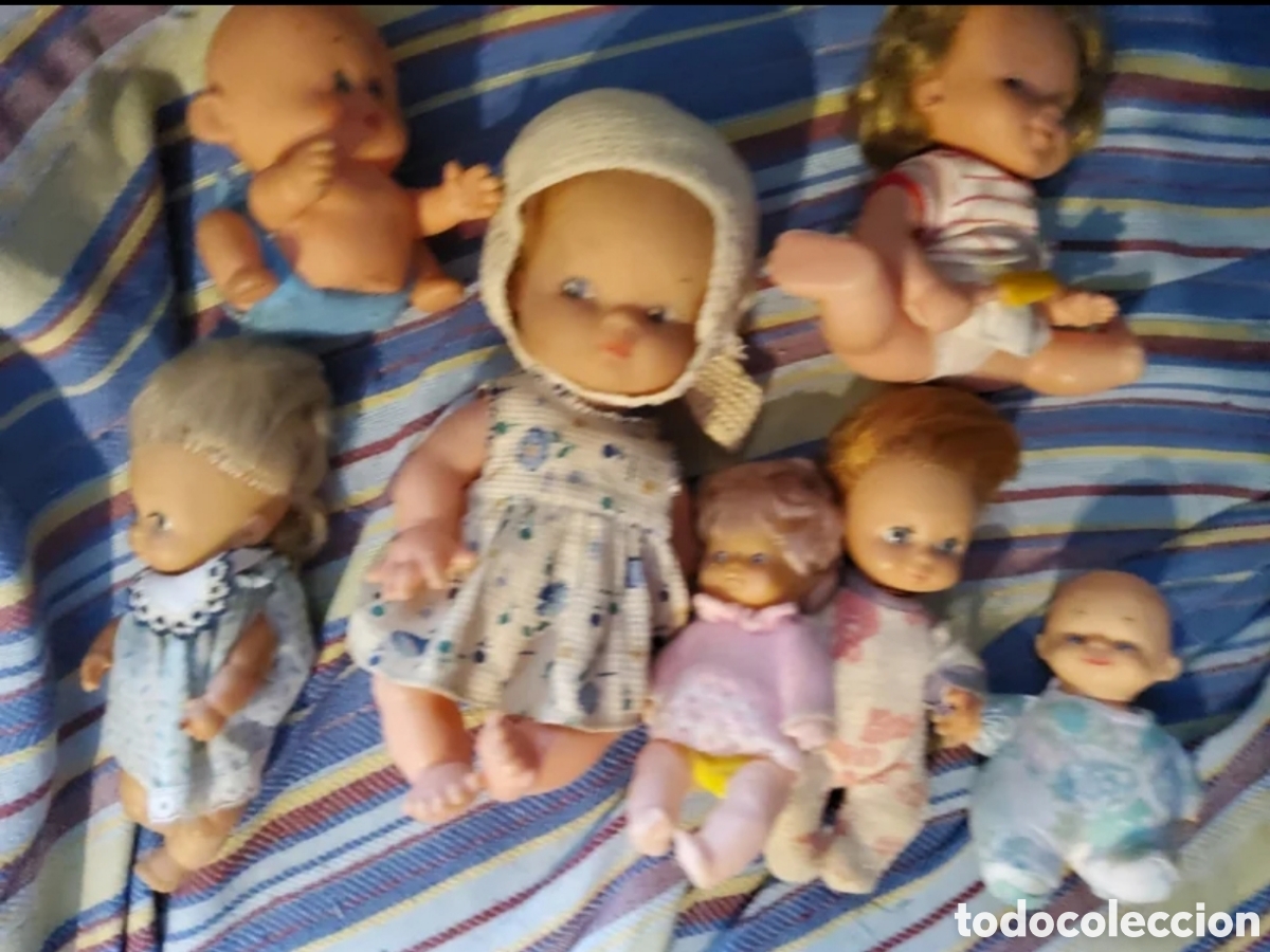 Mu&ntilde;ecas Lesly y Barriguitas: Mu&ntilde;ecas antiguas tipo barriguitas - Foto 3