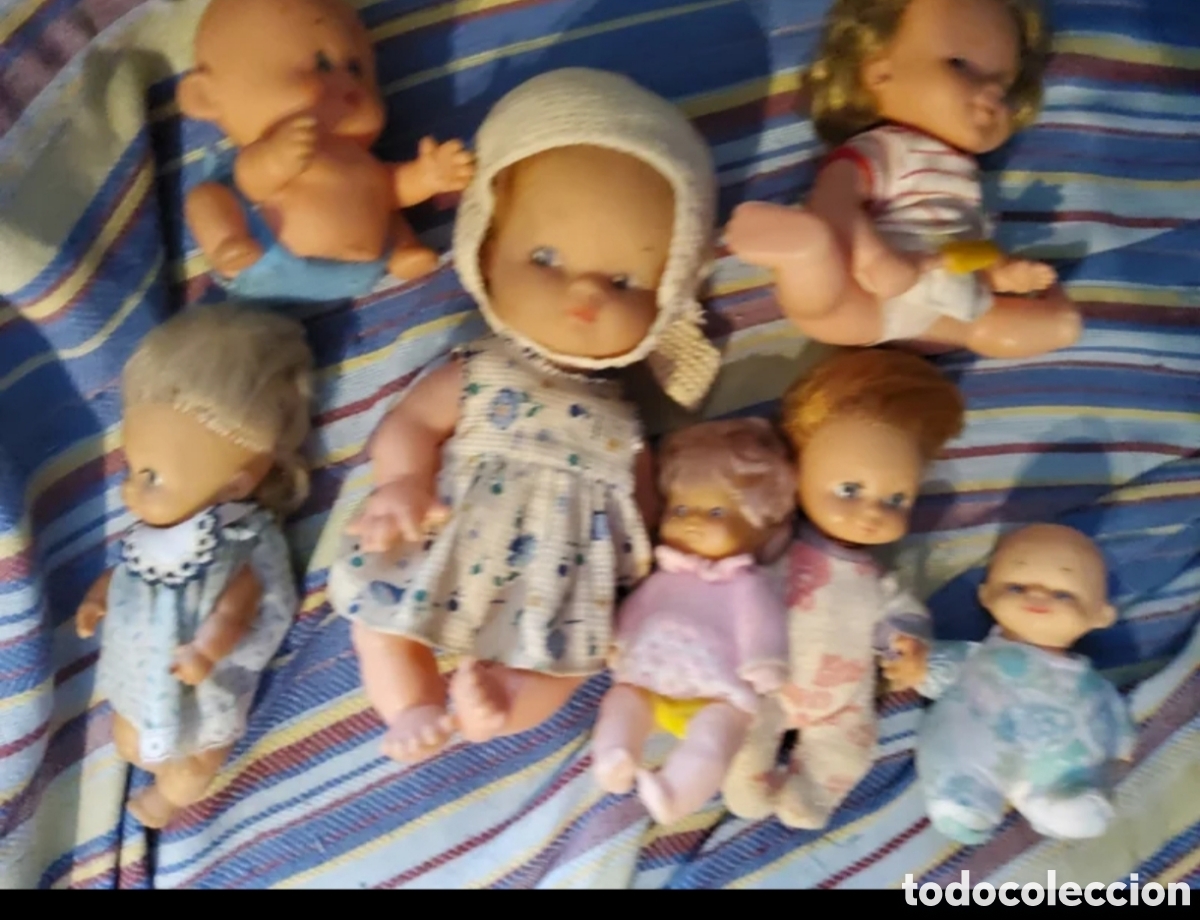 Mu&ntilde;ecas Lesly y Barriguitas: Mu&ntilde;ecas antiguas tipo barriguitas - Foto 1