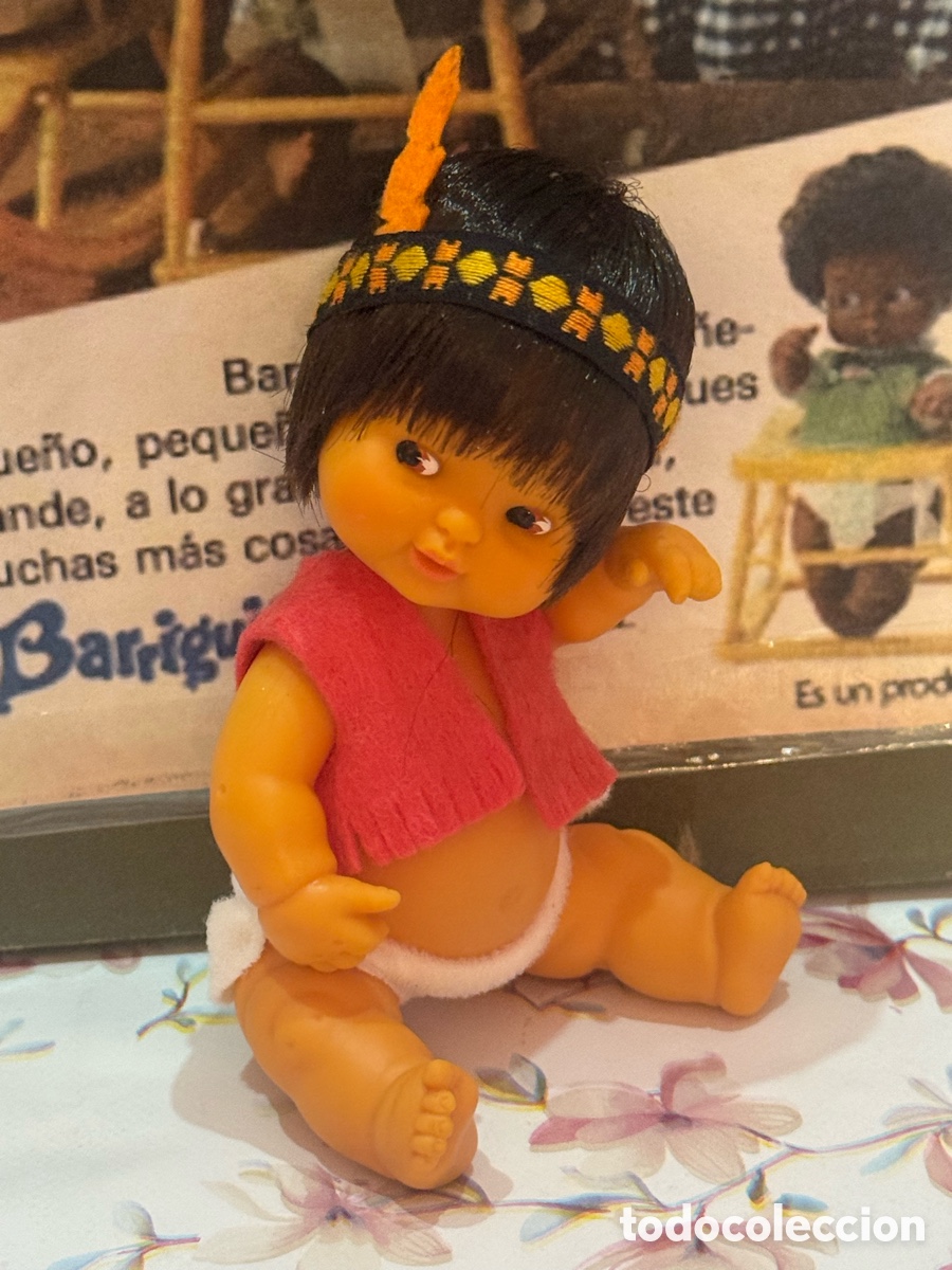 Mu&ntilde;ecas Lesly y Barriguitas: Mu&ntilde;ecas barriguitas antiguas indio - Foto 1