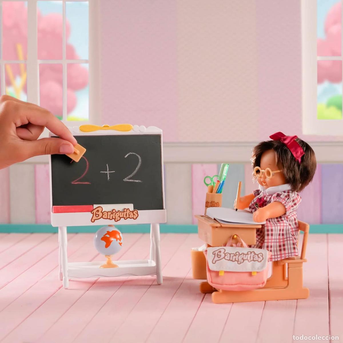 Mu&ntilde;ecas Lesly y Barriguitas: Barriguitas Escuela con mu&ntilde;eca - Foto 4
