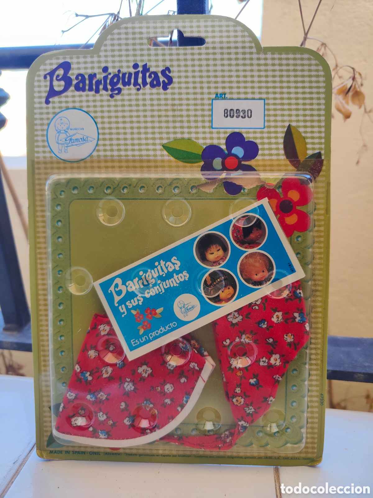 Mu&ntilde;ecas Lesly y Barriguitas: 2 BLISTERS ROPA BARRIGUITA ANTIGUA - Foto 2