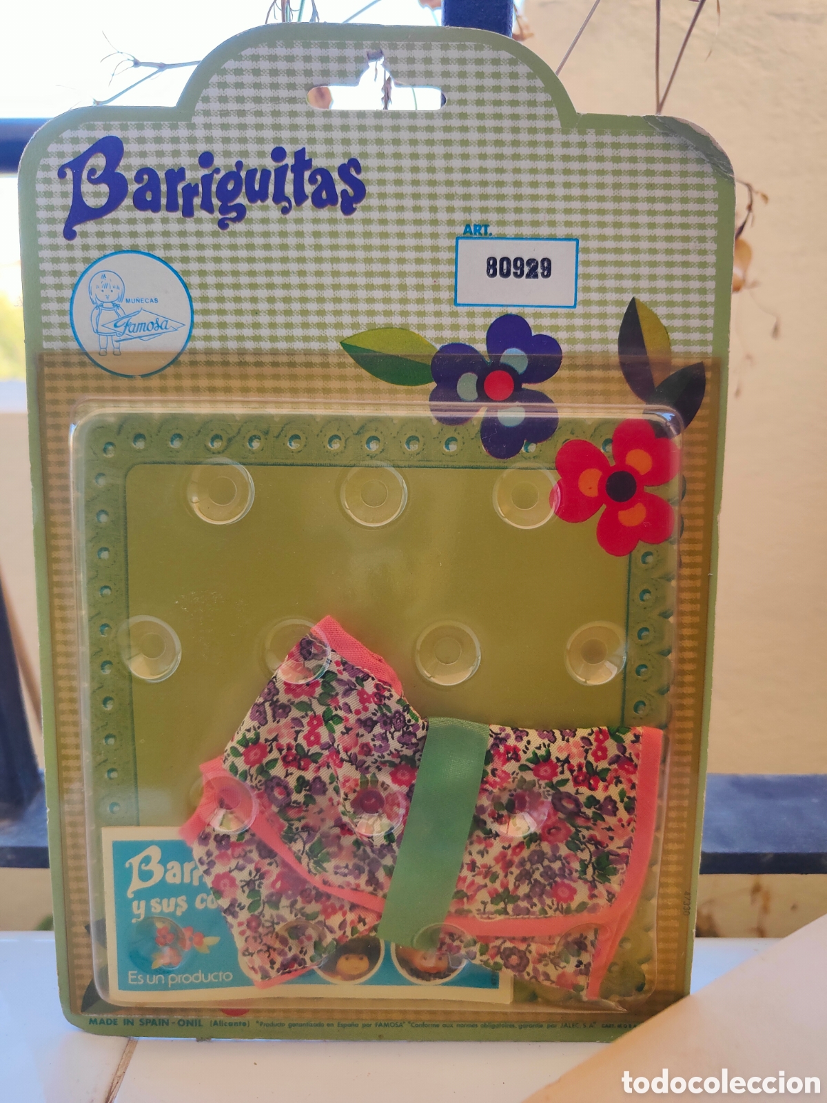 Mu&ntilde;ecas Lesly y Barriguitas: 2 BLISTERS ROPA BARRIGUITA ANTIGUA - Foto 3