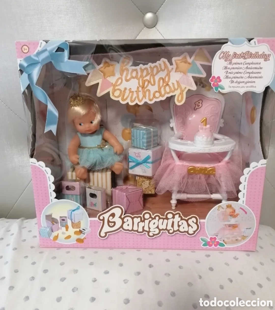 Mu&ntilde;ecas Lesly y Barriguitas: Barriguitas cumplea&ntilde;os set - Foto 1