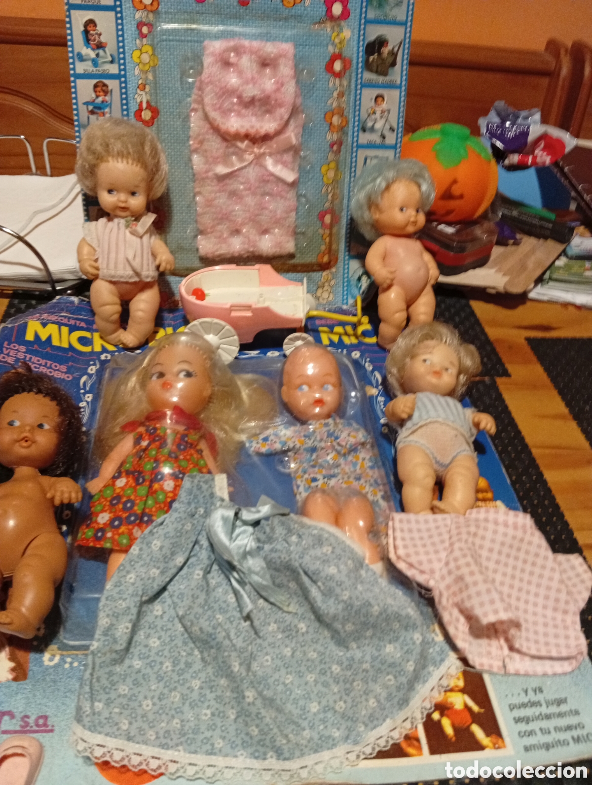 Mu&ntilde;ecas Lesly y Barriguitas: Lote barriguitas antiguas microbio. - Foto 4