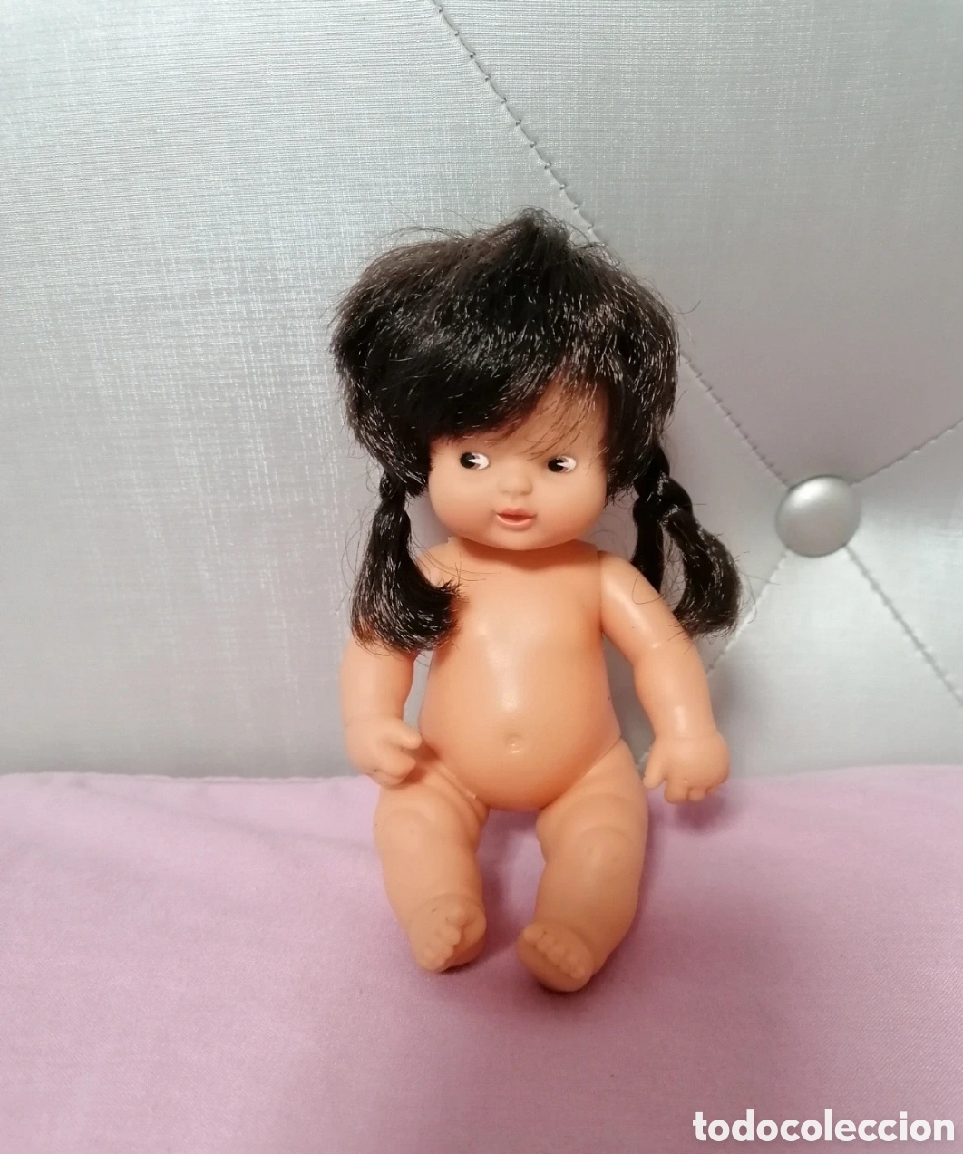 Mu&ntilde;ecas Lesly y Barriguitas: Mu&ntilde;eca barriguitas trenzas - Foto 1