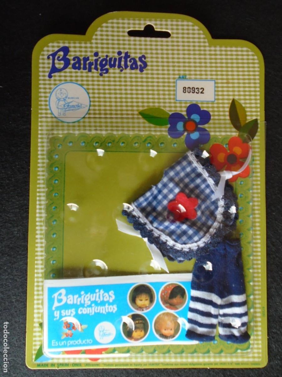 Mu&ntilde;ecas Lesly y Barriguitas: (JU-251205)BLISTER ROPA DE BARRIGUITAS REF. 80932 - Foto 1