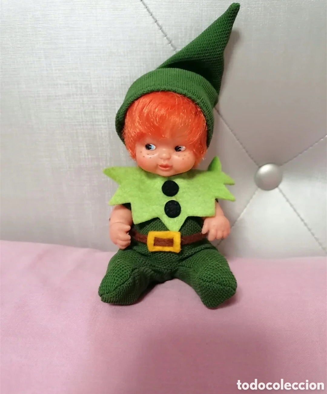 Mu&ntilde;ecas Lesly y Barriguitas: Mu&ntilde;eca barriguitas gnomo verde - Foto 1